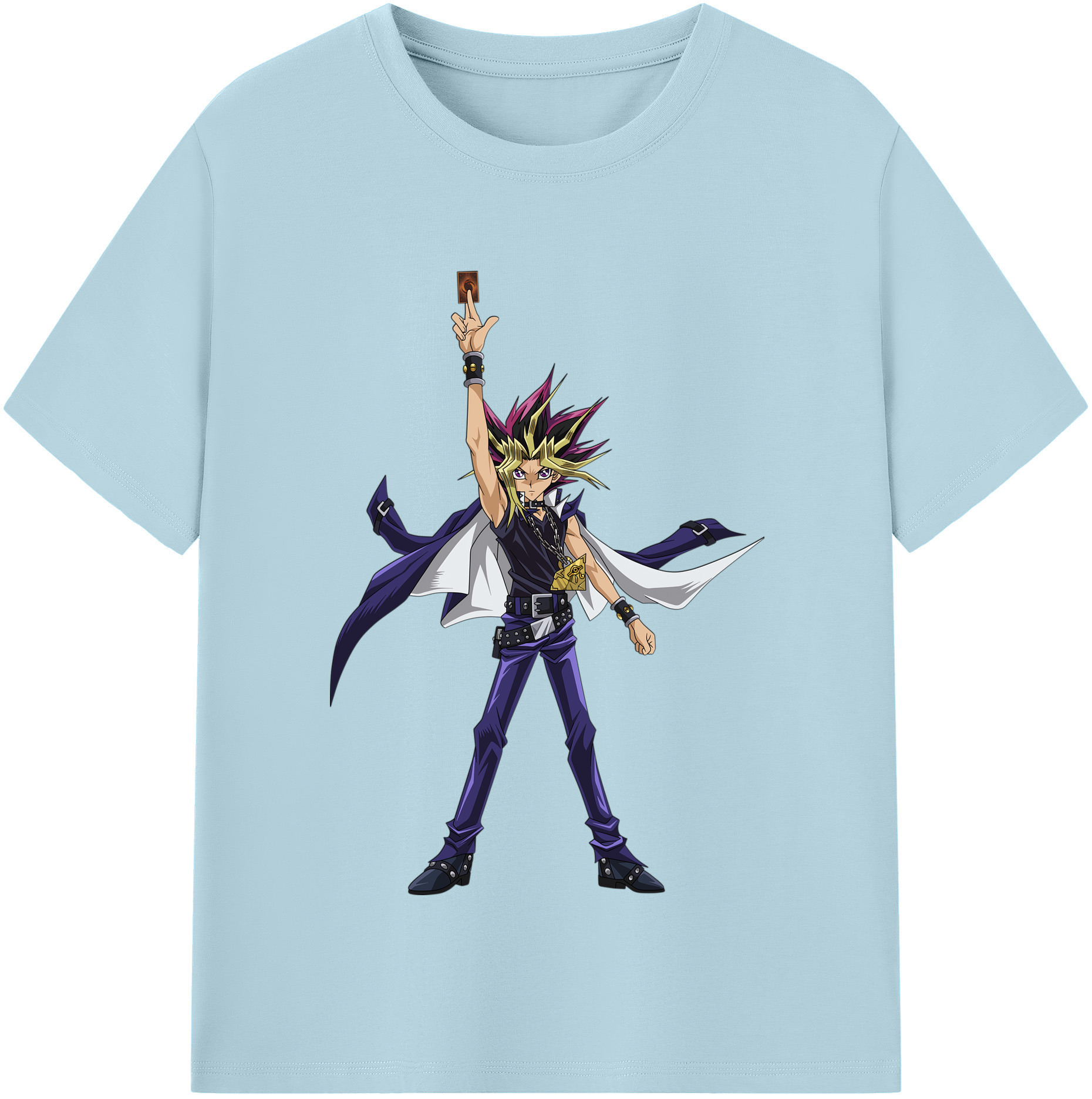 （画像用） 遊☆戯☆王 Yu-Gi-Oh! 綿100％半袖Tシャツ（フロントプリント）